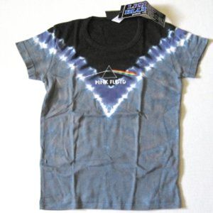 Pink Floyd Tie Dye Dark Side Ladies Tee